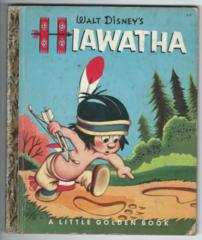 Walt Disney's Hiawatha © 1953 Little Golden Book D31